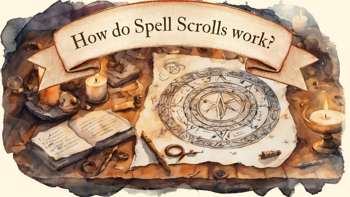How do spell scrolls work? Modular Realms