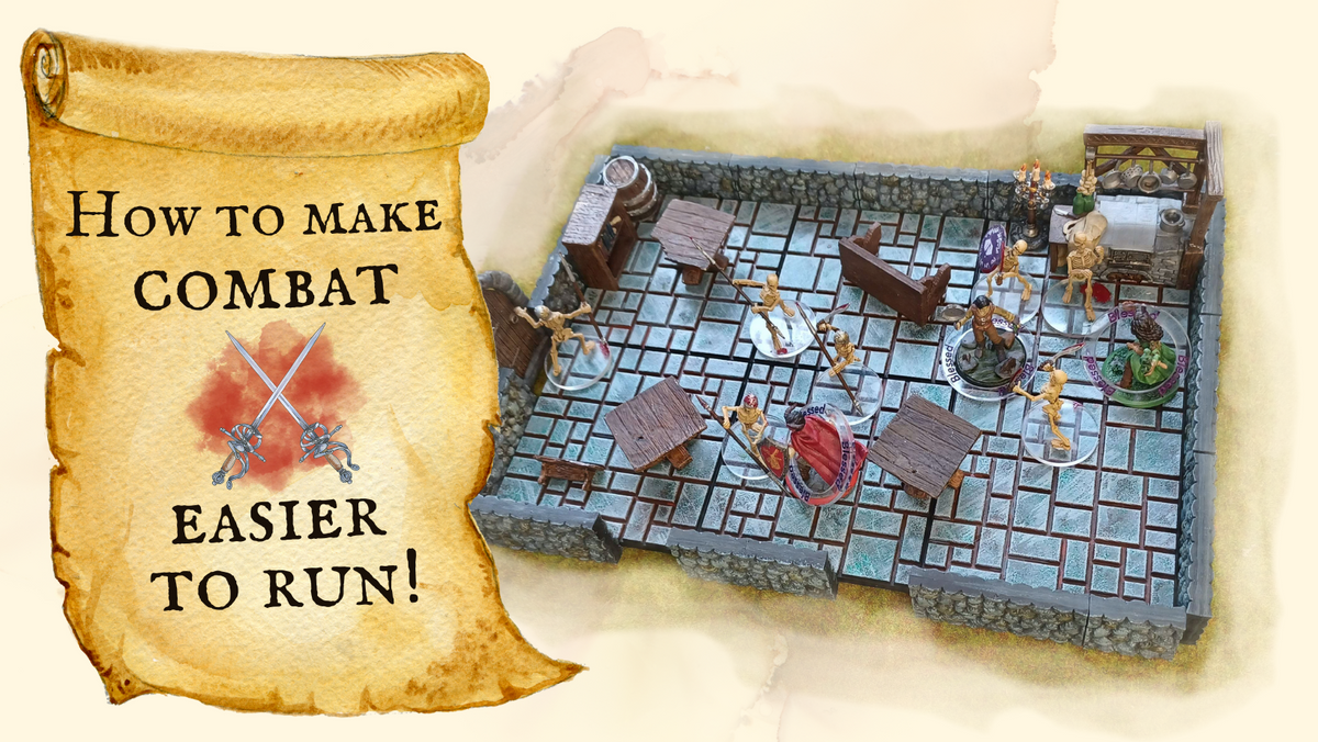 How to make DnD combat easier to run as a DM – Modular Realms