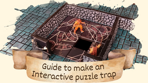 How to make an interactive puzzle trap for your players