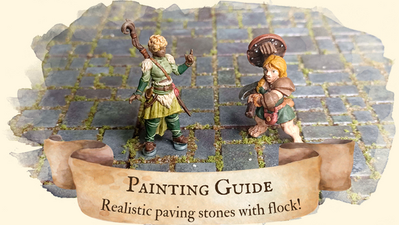 Painting Guide: How to make realistic mossy dungeon tiles