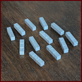 1 inch Pillars - (12 pack)