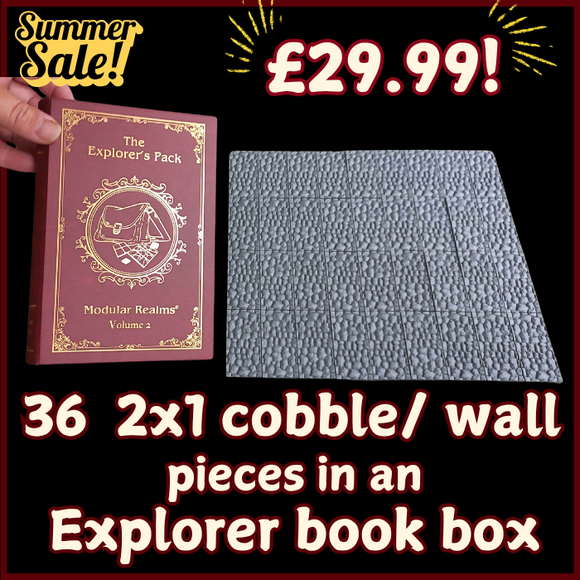 Flash Sale! 2x1 cobbles *Factory Seconds*  in Explorer Book Box