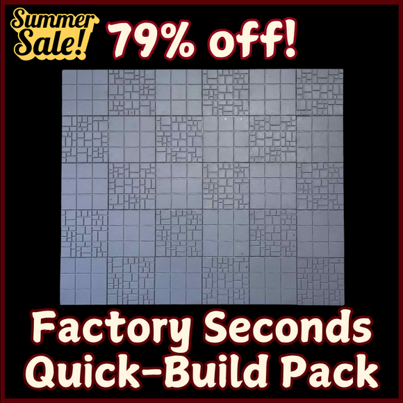 Flash Sale! Factory Seconds Quick-Build Pack