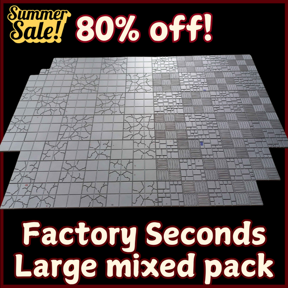 Flash Sale! Factory seconds - large bundle pack A