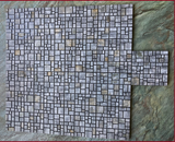 Flash Sale! Painted 16 3x3 tiles (lava flagstone and town square)