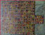 Flash Sale! Painted 16 3x3 tiles (lava flagstone and town square)