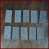 Wooden Doors - 10 pack