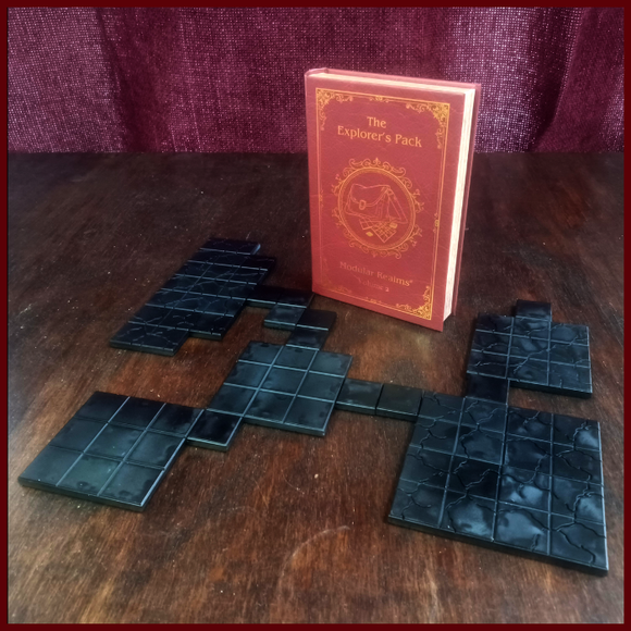 The Explorer's Pack, with primed tiles