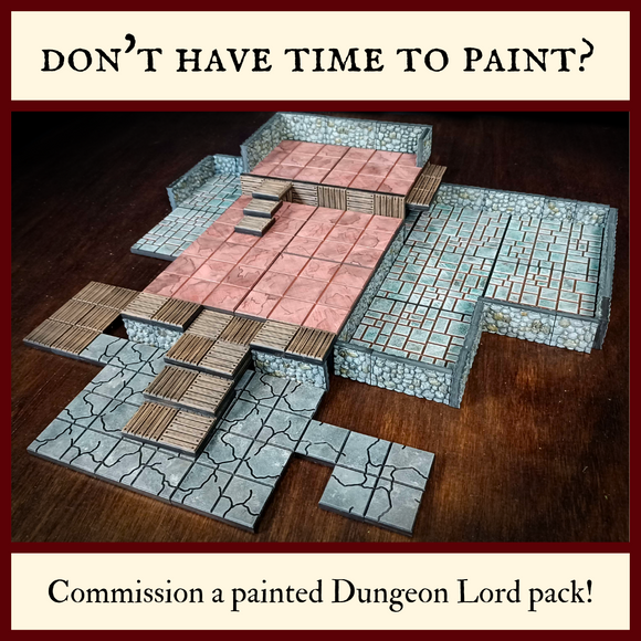 Dungeon Lord Pack, Painted to Commission