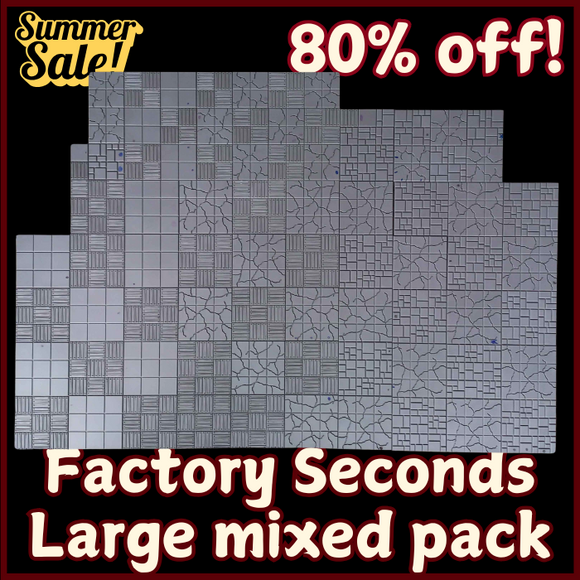 Flash Sale! Factory seconds - large bundle pack B