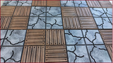 Flash Sale! - Painted wood and dungeon stone