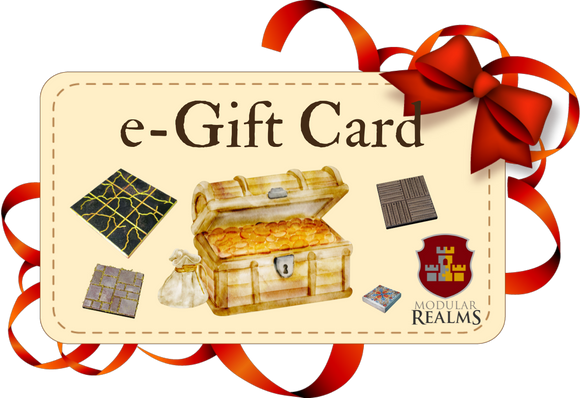 Modular Realms e-Gift Card