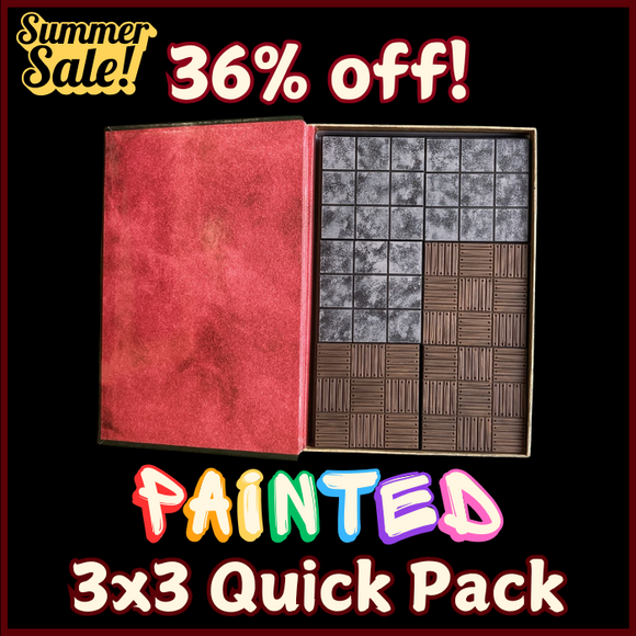 Flash Sale! Painted Wood & Stone Quick-Build Pack