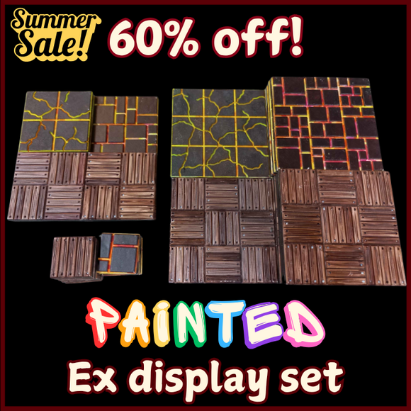 Flash Sale! Primed Painted ex-display terrain set