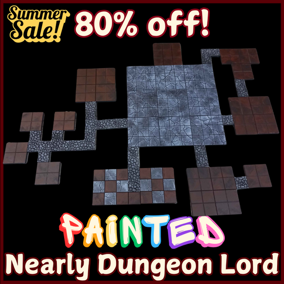 Flash Sale! Painted floor pack (nearly Dungeon Lord) ex display